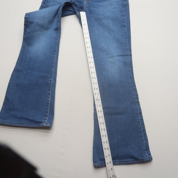 Veronica Beard Beverly High Rise Skinny Flare Jeans Enough Said Size 30 NWT - Picture 13 of 16